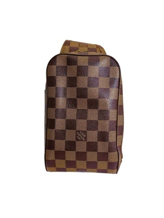 Louis Vuitton Damier Waist Pouch Geronimos Body Bag Ebene